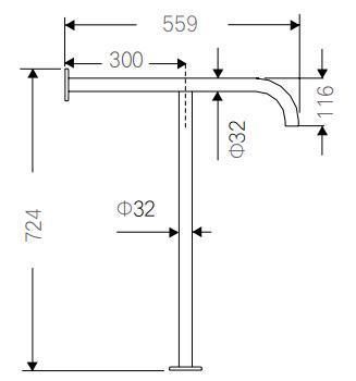 304 Stainless Steel Safety Handrail for Disabled Accessible Toilet Grab Bar for Hospital