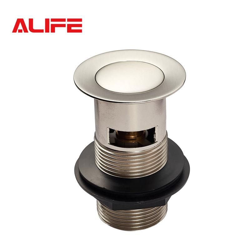 Alife 1-1/4 Golden Plating Brass Wash Basin Slotted Waste with Over Flow