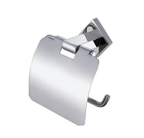 Wall Mounted SUS304 Bathroom Paper Holder with Cover