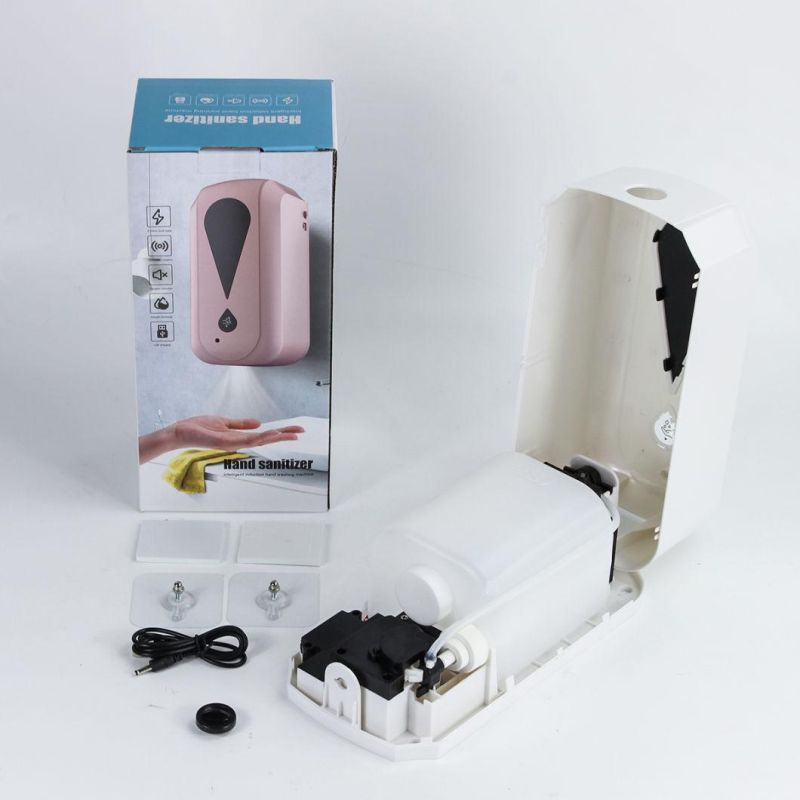 1000ml Refillable Wall Mounted Automatic Liquid Spray Soap Dispensers
