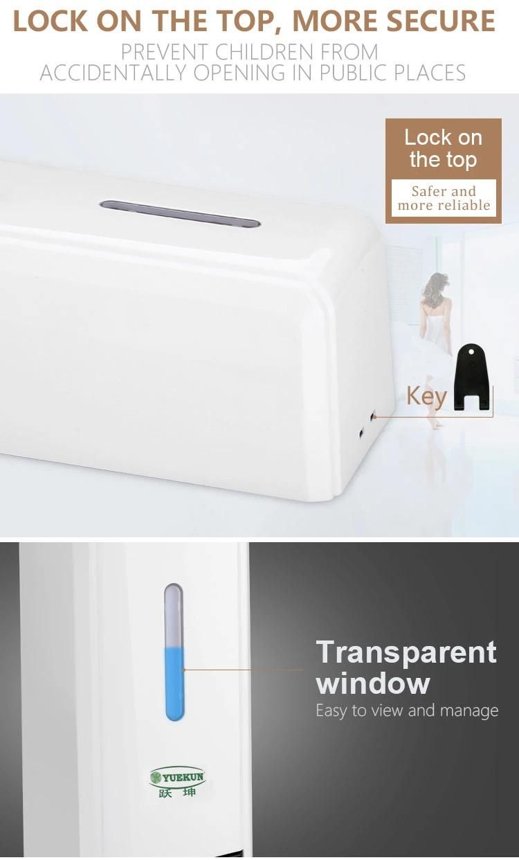 Wall Mount 1000ml ABS Plastic Foam Hand Soap Dispenser