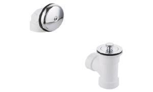 Plastic Sch40 Direct Bath Waste-Lift &amp; Turn Half Kits, Drain Products
