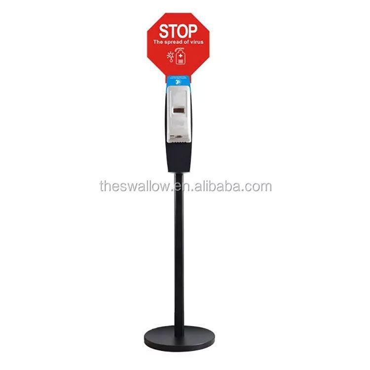 Movable Automatic Touchless Hand Sanitizer Gel Dispenser Stand