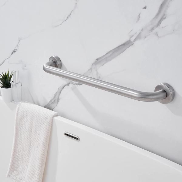 SUS304 Safety Hand Rail Support Straight Bathroom Grab Bar