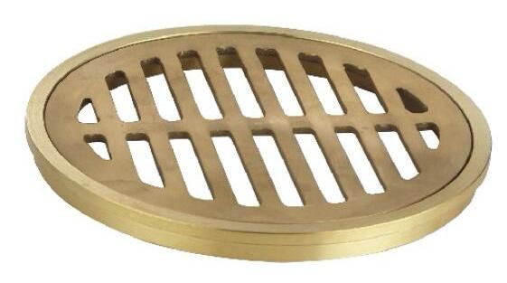 Fd Brass Polish Floor Drain (DL0026)
