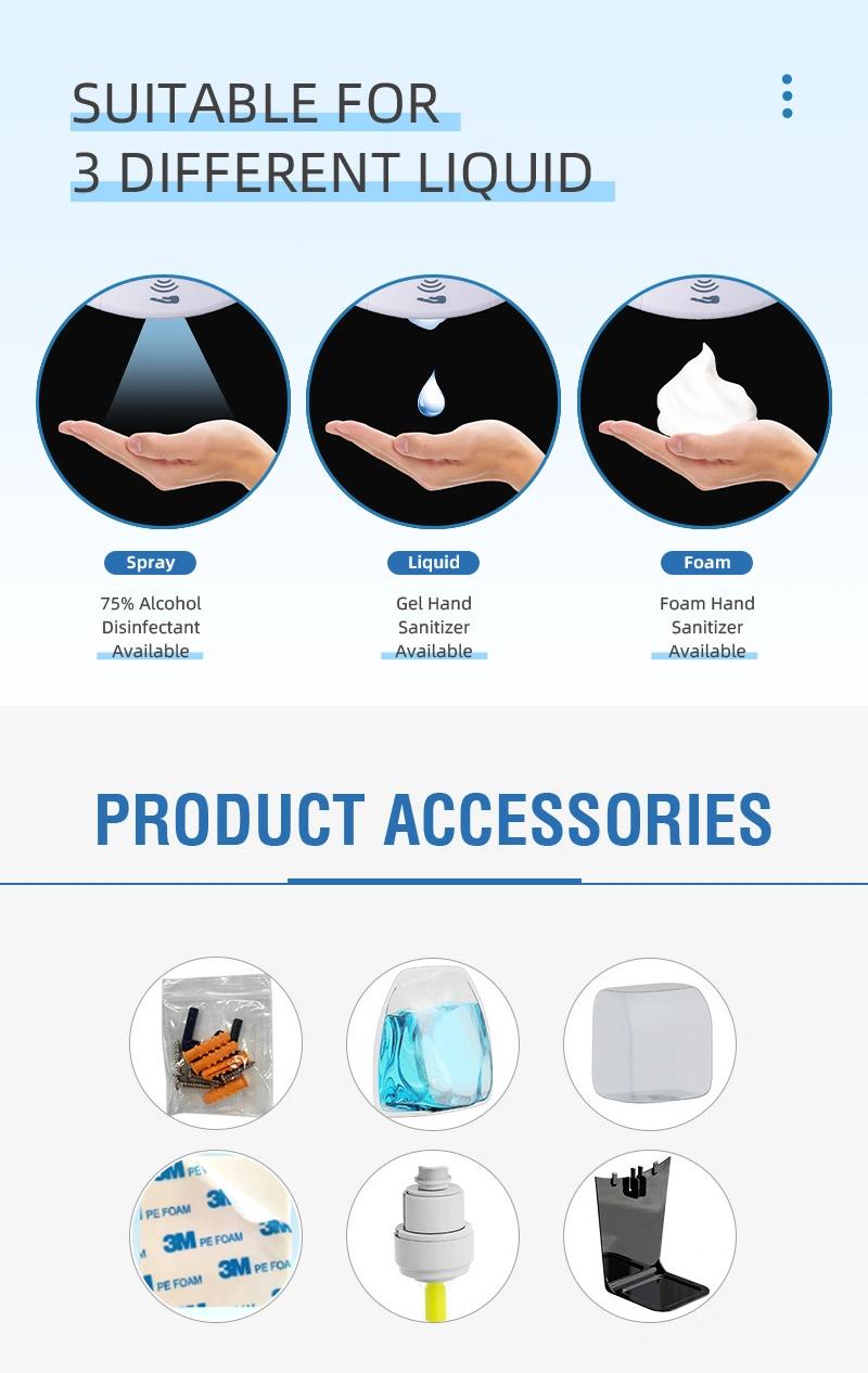 Touchless Hands Free Electric Foam Spray Gel Auto Soap Dispenser