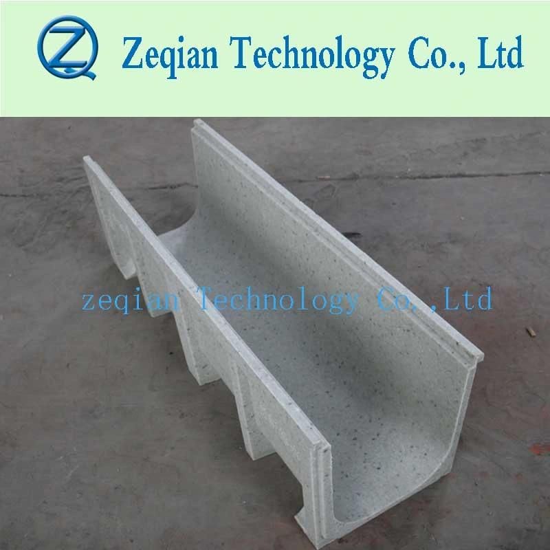 Polymer Edge Drain Trench Channel