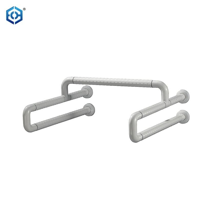 ABS Toilet Handle Folding Grab Bars for Handicapped Bathroom Family Shower Room