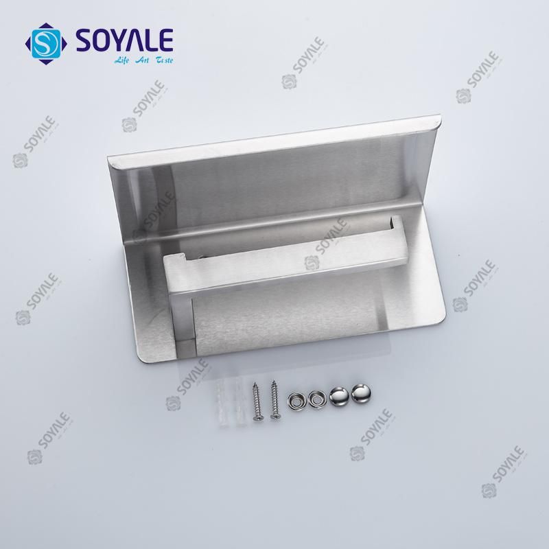 Stainless Steel 304 Paper Holder with Lid Sy-6351