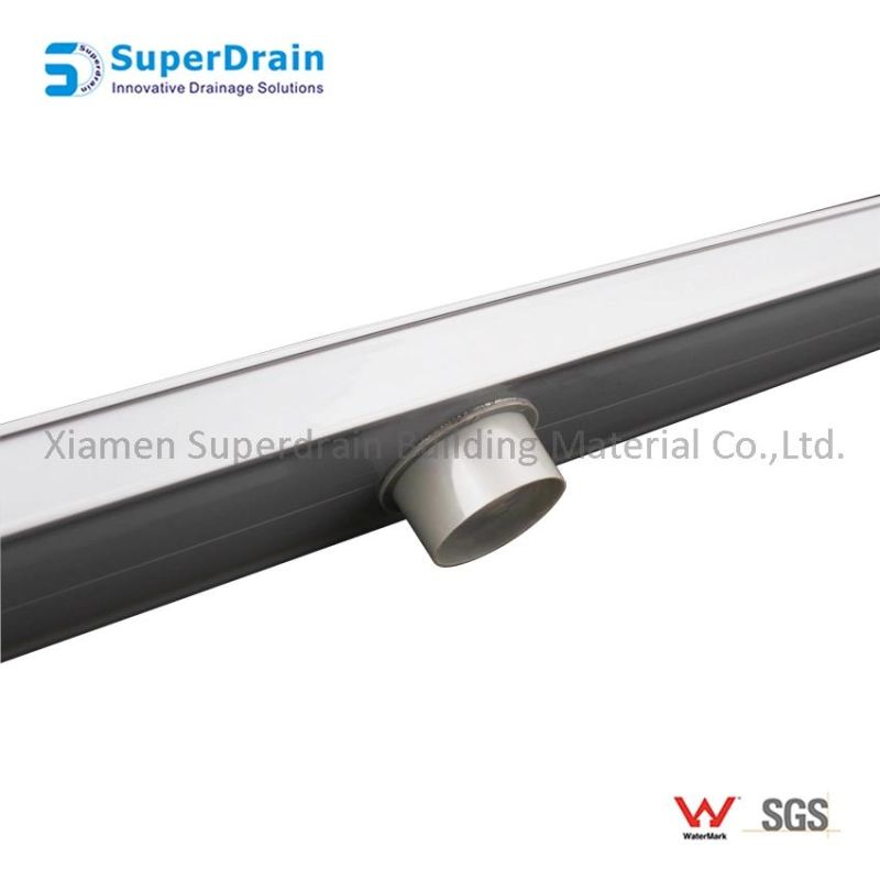 Floor Application and Strainer Style UPVC Channel Shower Drain
