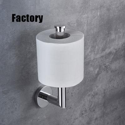 Vertical Bar 304 Stainless Steel Paper Towel Holder Toilet Paper Storage for Bathroom