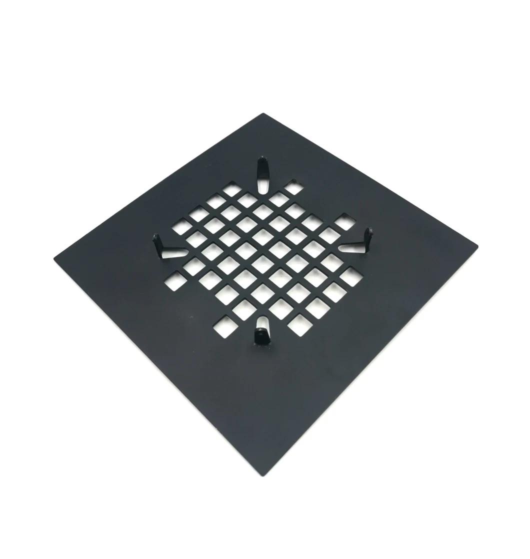 Stainless Steel PVD Surface Square Shower Drain