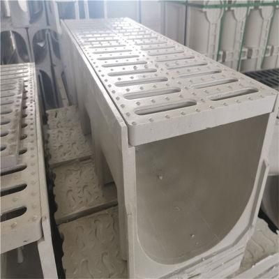 Stainless Steel Grating Drainage Cover Polymer Concrete Trench