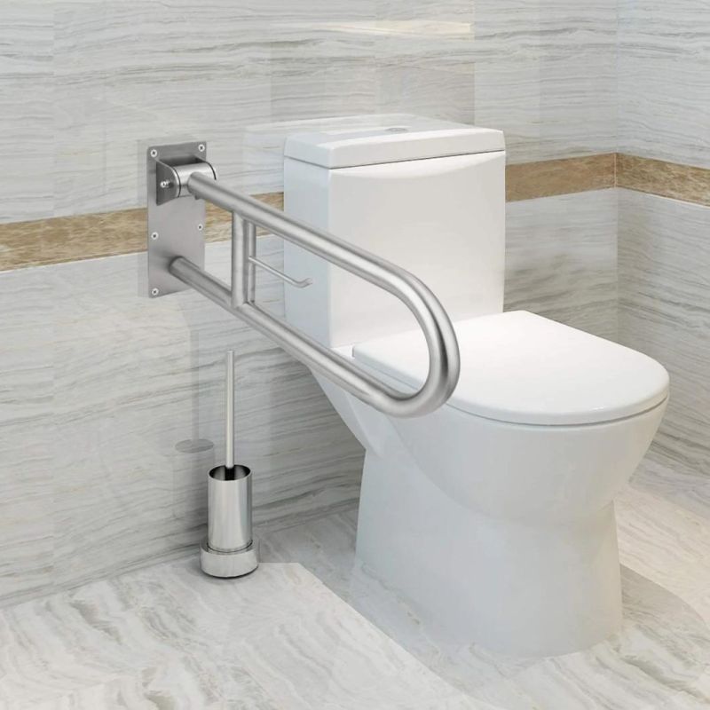 SUS 304 Handicap Shower Handles Safety Grab Bars for Bathroom
