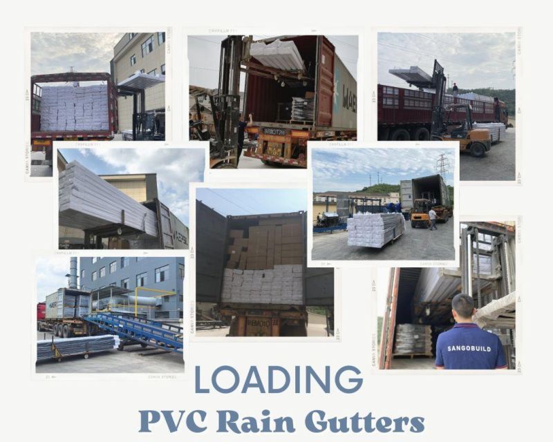 Downspout Manufacturer China Metal Roof Rain Drain Half Pipe Gutter Profiles The Price of Aluminum Guttering