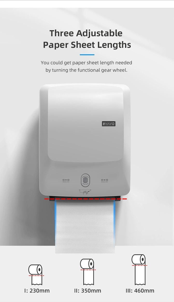 Svavo Best Selling Automatic Paper Towel Dispenser for Washroom Shopping Mall