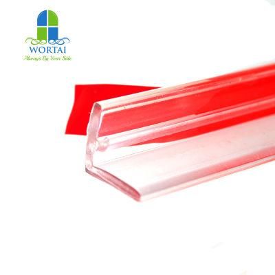 L Clear Vinyl Seal for 5/16 in. (8 mm) Glass Shower Door Seal