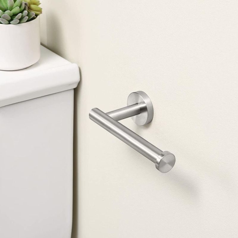 Bathroom Toilet Paper Holder Brushed Glod Wall Mount Toilet Roll Holder SUS304 Stainless Steel