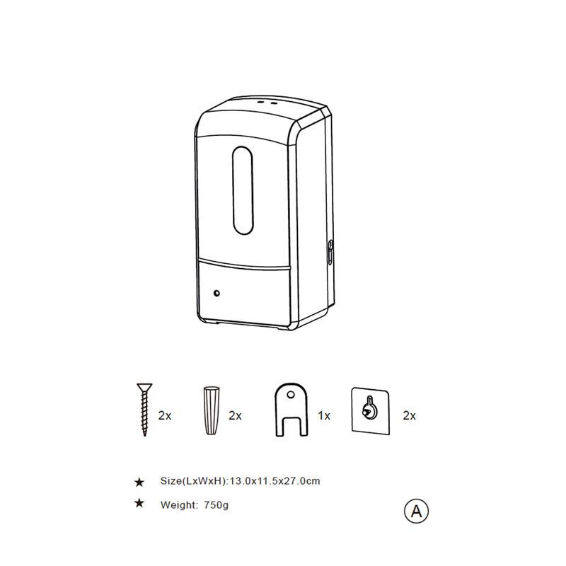 Automatic Touchless Sensor Hand Sanitizer Dispenser