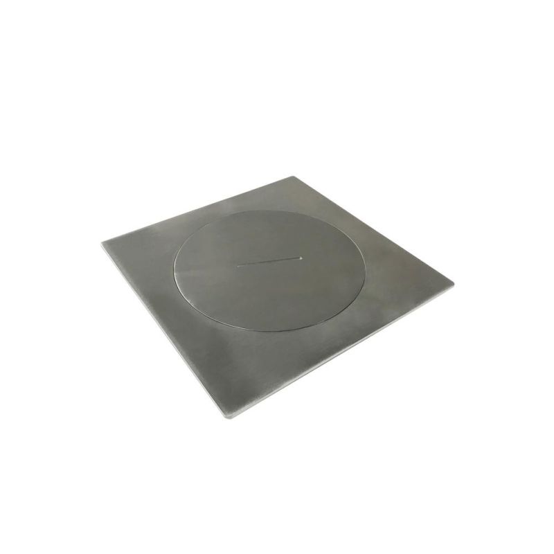 Stainless Steel Square Floor Drain Cleanout for Shower Drain CF-120