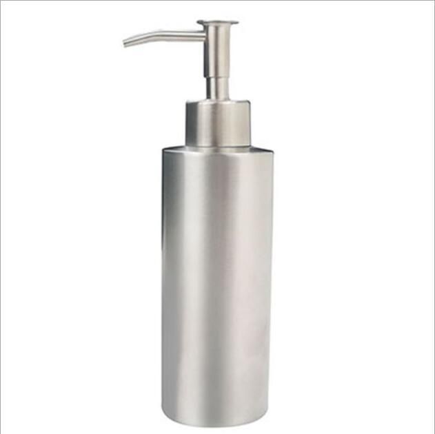 Silver Soap Bottle with Foamer Pumps for Home Bathroom Hotel