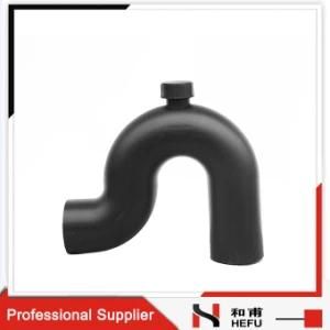 Manufacturer HDPE Pipe Fitting P-Style Trap with Cleanout
