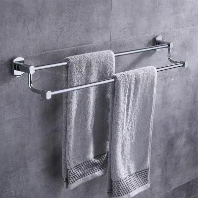 Square Bathroom Towel Shelf Towel Rack Storage Towel Rack Three Layer Magnet Towel Rack