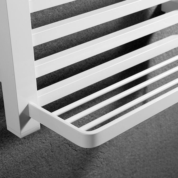 Kaiiy High Quality T5 Aluminum Material Modern Wall Mounted Electric Heating Towel Rack Warmer for Bathroom