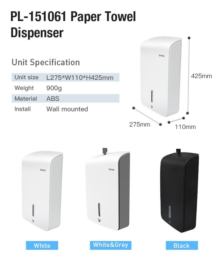 Commercial Restaurant Hotel Larger Tissue Paper Towell Dispenser