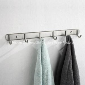 Bathroom Accessories Wall Mounted Stainless Steel 304 Toilet Robe Hook for Bathroom