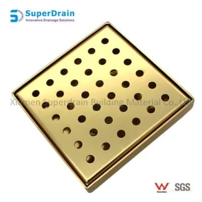 Stainless Steel Floor Drain/Shower Tray Waste 304 316 with Brass Trap