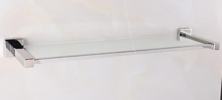 Tempered Glass Shelf Wall Mount Bathroom Shelf