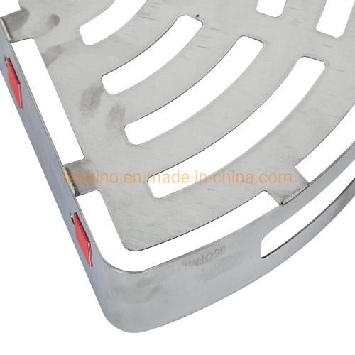 Bathroom Accessories Wall Mounted Stainless Steel Soap Basket Triangle Shower Shelf (900.1001)