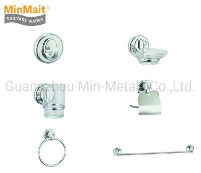 Zinc Material Classic Hotel Bathroom Accessories Set D-9900