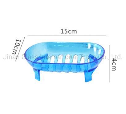 Toilet Creative Soap Box High Foot Plastic Simple Grid Drainage Soap Box