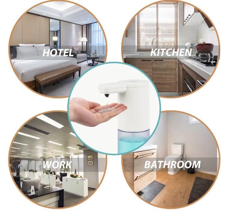 Infrared Electric Hands Free Sanitizer Liquid Electric Foam Smart Spray Alcohol Foam Gel Automatic Sensor Soap Dispenser