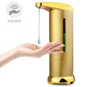 280ml Stainless Steel Sensor Hand Soap Dispenser for Bathroom