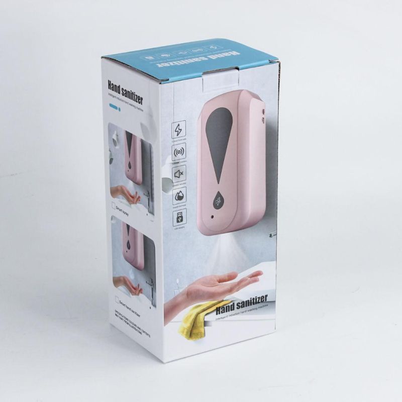 1000ml Refillable Wall Mounted Automatic Liquid Spray Soap Dispensers