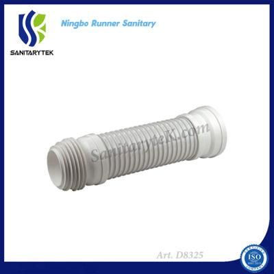 Flexible Wc Pan Connector with PVC Spire (D8625)