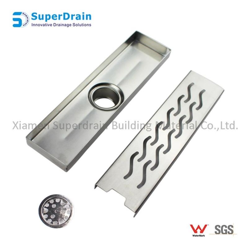 China Superdrain Fast Flowing Ss Grating Cover with Channel for Kitchen