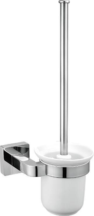 High Quality Stainless Steel Bathroom Bronze Color Toilet Brush Holder for Hotel