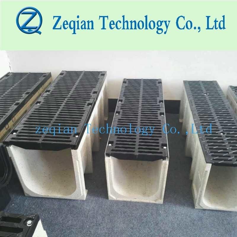 En1433 Standard Grating Polymer Shower Drain Channel