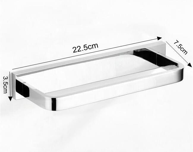 Latest Design Solid Brass Chrome Plated Towel Ring Towel Holder Guest Towel Holder