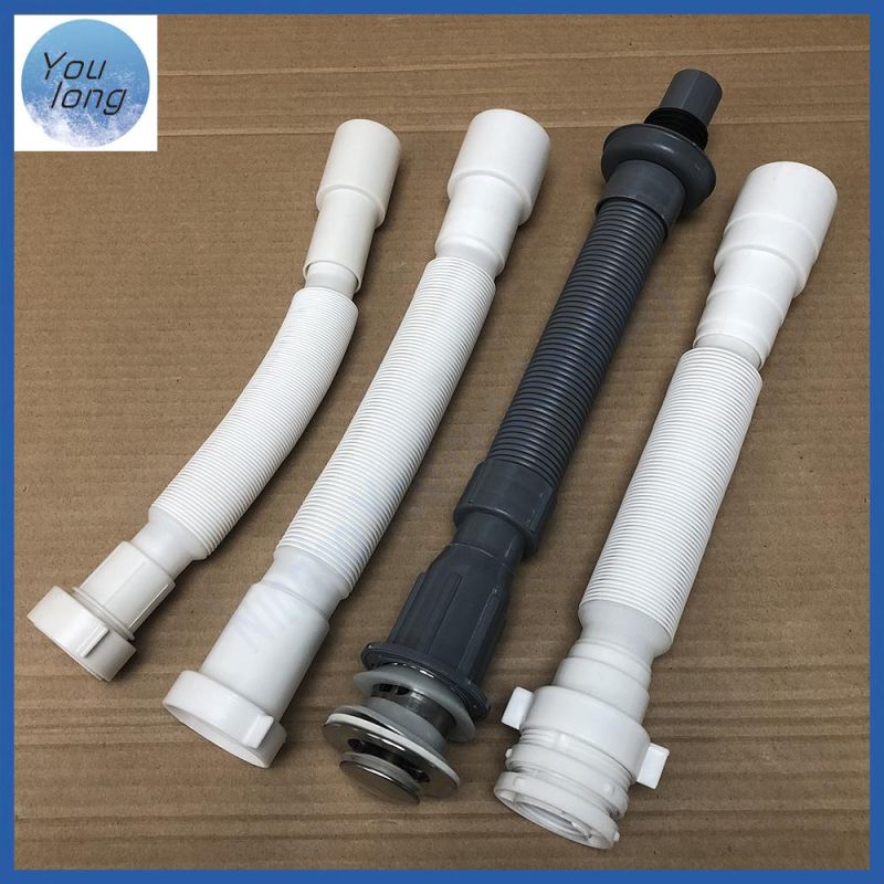 Flexible Wash Basin Drain Pipe Waste Drain Hose Kitchen Sink Drainage Hose