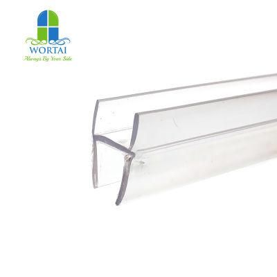Super Clear Color Polycarbonate Material Hard Seal Strip for Glass Door Seal