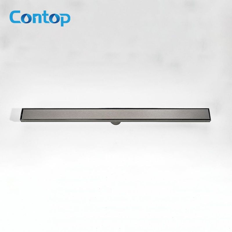 Watermark High Quality Gun Metal Stainless Steel Bathroom Shower Floor Drain