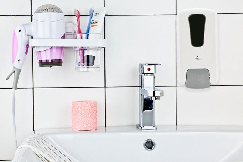 Infrared Induction Manual Alcohol Hand Sanitizer Dispenser