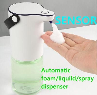 Rechargeable Automatic Hand Sanitizer Dispenser Motion Sensor Soap Dispenser Spray Foam Gel Sensor Soap Dispenser