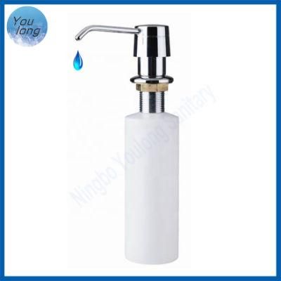 Kitchen Liquid Soap Built-in Lotion Pump Plastic Bottle 350ml Sink Soap Dispenser