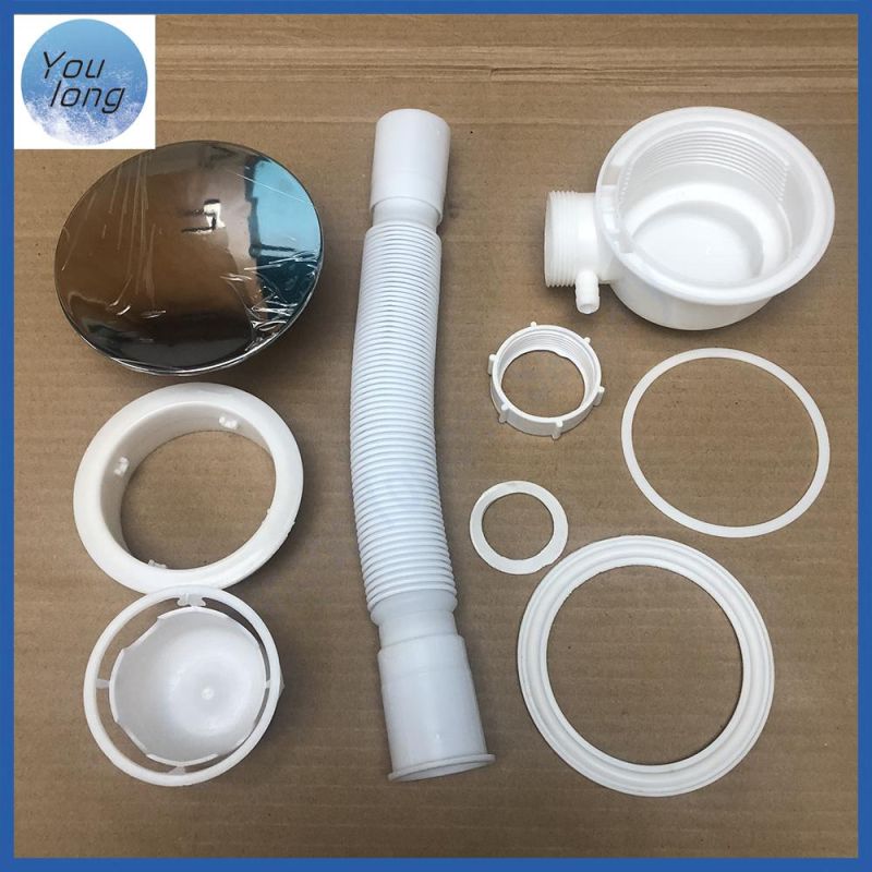 Overflow Drainer Waste Flexible Drain Pipe for Bathtub Drain